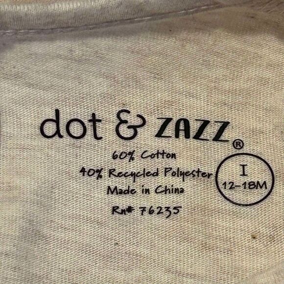 dot & ZAZZ Girls Dress "Lil Punkin" Thanksgiving Pumpkin Ruffle 12-18 Mths - Picture 7 of 10